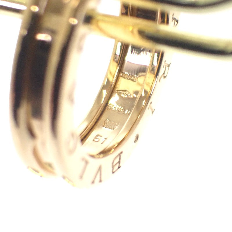 ブルガリ BVLGARI ビーゼロワン 1バンド 11号 346554 リング K18イエローゴールド レディース【中古】【Aランク】