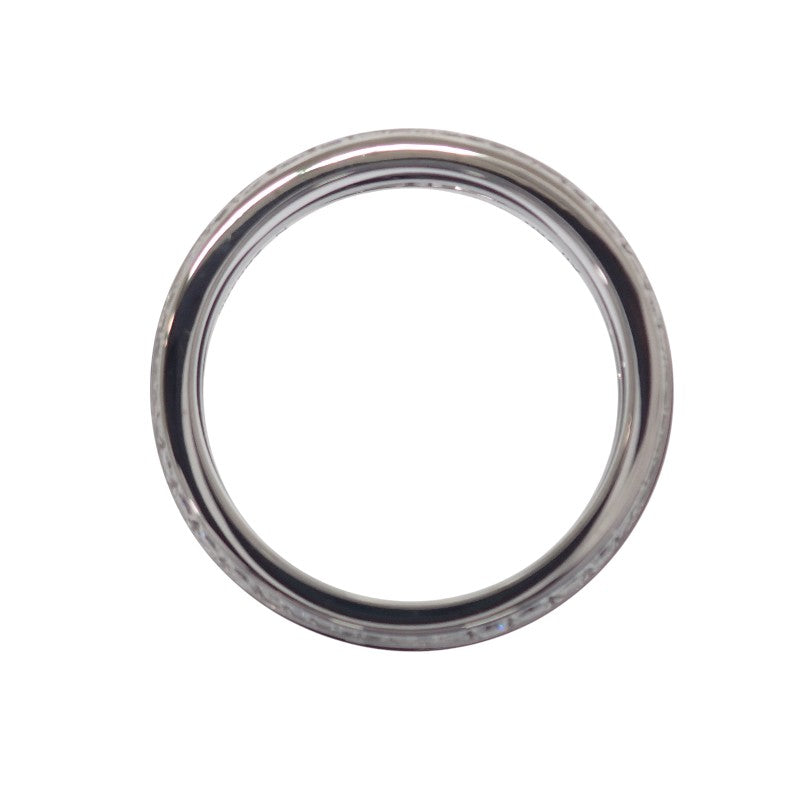 オメガ OMEGA レディマティック 10号 R604CL01001 リング K18ホワイトゴールド セラミック ブラック ダイヤモンド 51 レディース【中古】【Aランク】