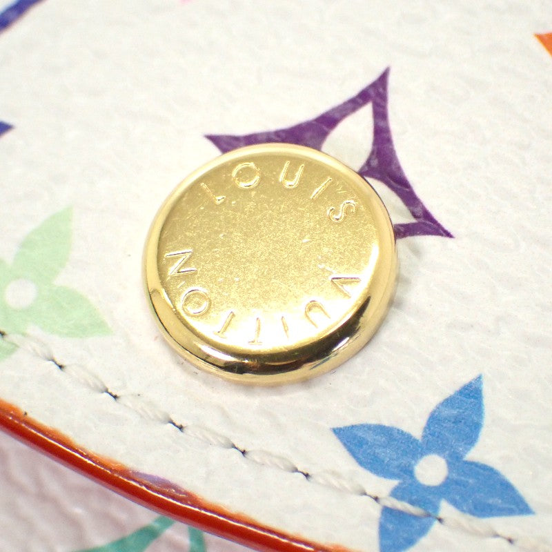 ルイヴィトン LOUIS VUITTON LV × TM ポルトモネロザリ M13399 コインケース モノグラムマルチカラーキャンバス ゴールド金具 レディース【中古】【Aランク】