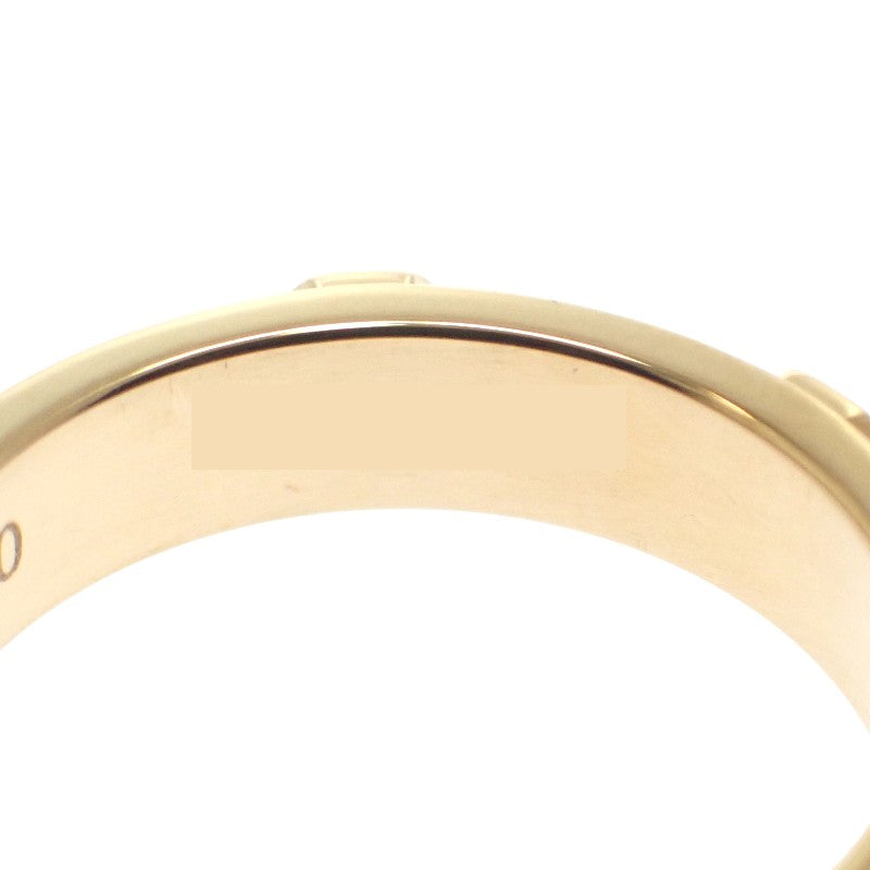 ハリーウィンストン HARRY WINSTON HWロゴ・バンド リング 13号 WBDYRDBZHWL リング K18イエローゴールド ダイヤモンド レディース【中古】【Aランク】