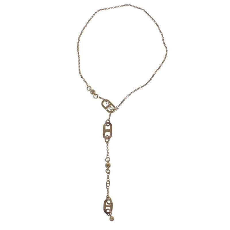 エルメス HERMES シュルメールPM ネックレス メタル バッファローホーン ゴールド レディース【中古】【Aランク】