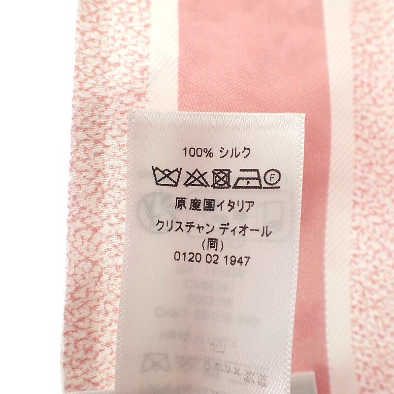 ディオール Dior Dior Star ミッツァ 55LKY106I610_C406 スカーフ シルク ピンク レディース【中古】【Aランク】