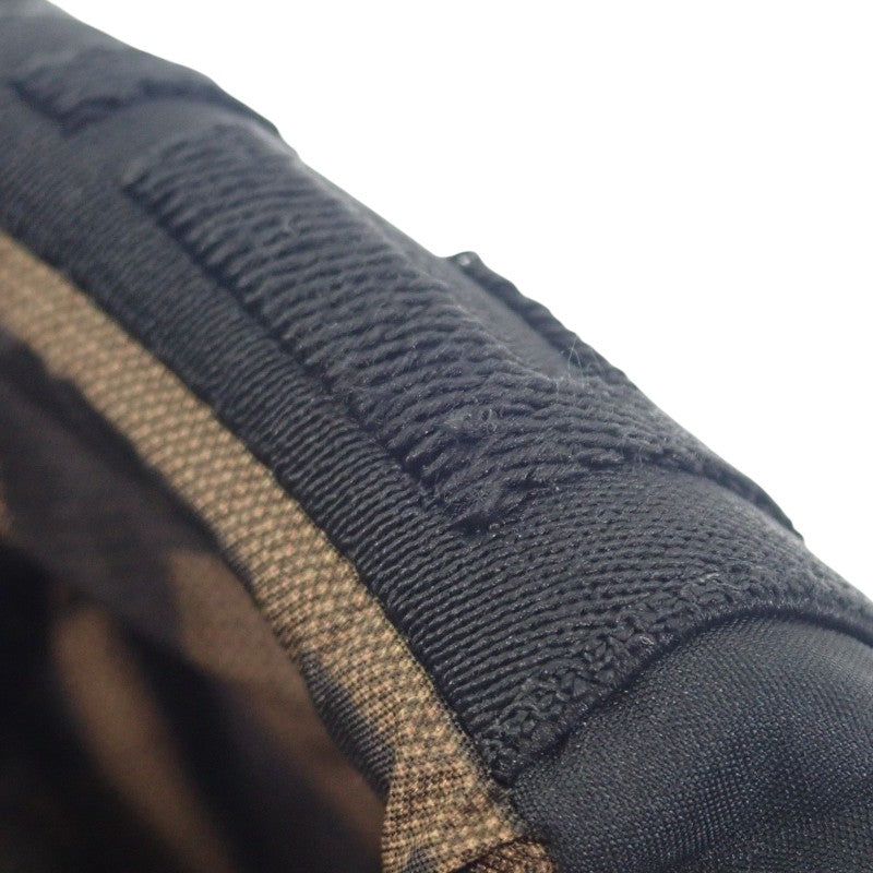 フェンディ FENDI リバーシブル ブルゾン L FAN052 AGMY ブルゾン ポリエステル ブラック ブラウン レディース【中古】【Aランク】