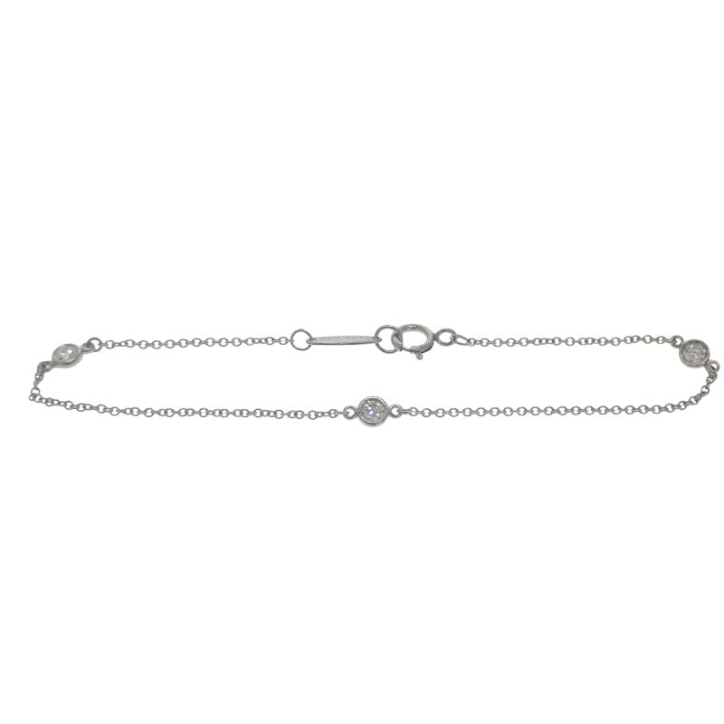 ティファニー TIFFANY&Co. ダイヤモンド バイ ザ ヤード 60099265 ブレスレット Pt950プラチナ ダイヤモンド レディース【中古】【Aランク】
