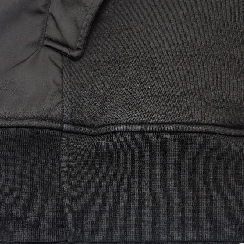 モンクレール MONCLER シャツ L H10918G00039_809KR スウェット コットン ナイロン ブラック メンズ【中古】【ABランク】