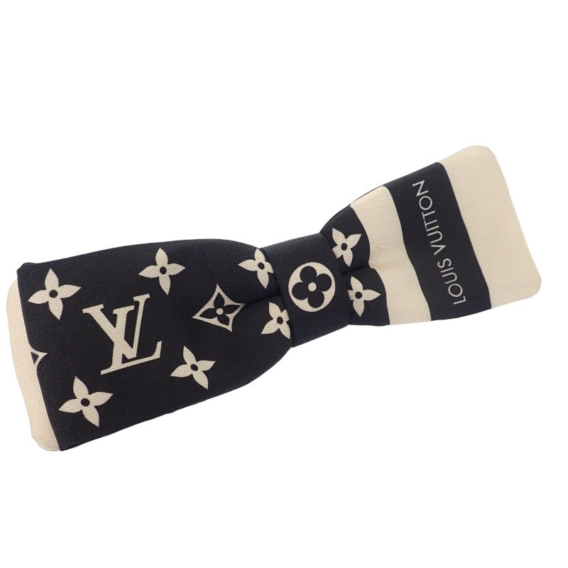ルイヴィトン LOUIS VUITTON ボウタイ・モノグラム シルエット M03314 モノグラム ヘアアクセサリー ポリエステル メタル レディース【中古】【Aランク】