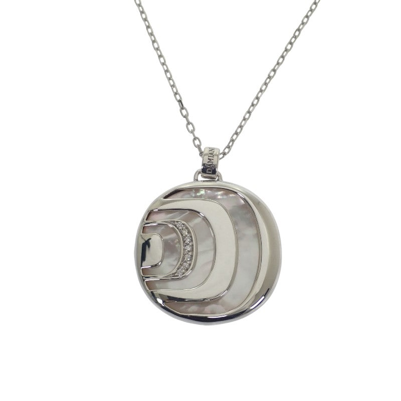 ダミアーニ Damiani ダミアニッシマ ネックレス シルバー925 ダイヤモンド メンズ ユニセックス【中古】【Aランク】
