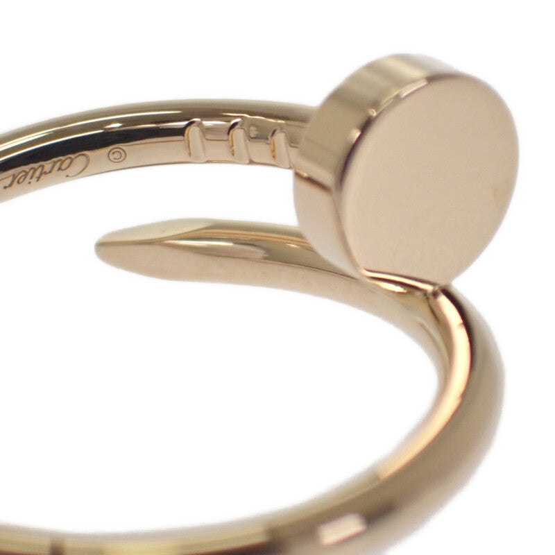 カルティエ CARTIER ジュストアンクル スモール 6号 B4225946 リング K18イエローゴールド #46 レディース【中古】【Aランク】