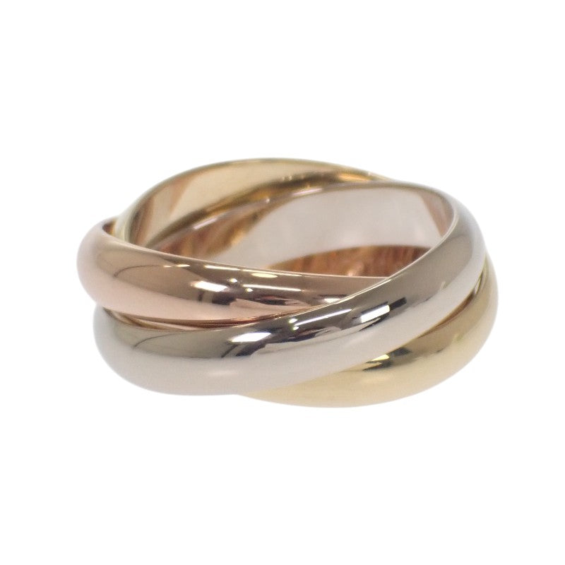 カルティエ CARTIER トリニティ ラージ 54 リング K18イエローゴールド K18ピンクゴールド K18ホワイトゴールド レディース【中古】【Aランク】