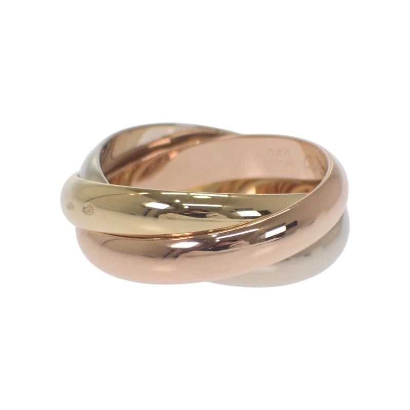 カルティエ CARTIER トリニティ ラージ 54 リング K18イエローゴールド K18ピンクゴールド K18ホワイトゴールド レディース【中古】【Aランク】