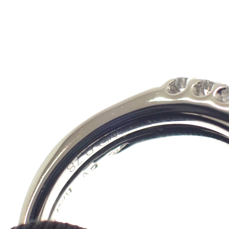 ポンテヴェキオ Ponte Vecchio フラワー 9号 リング K18ホワイトゴールド ダイヤモンド レディース【中古】【Aランク】