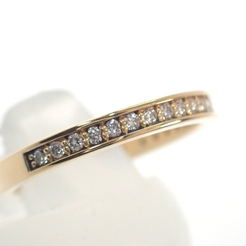 Vandome Half Eternity Ring, Size 7, K18 Yellow Gold, Gold Diamond, Ladies'