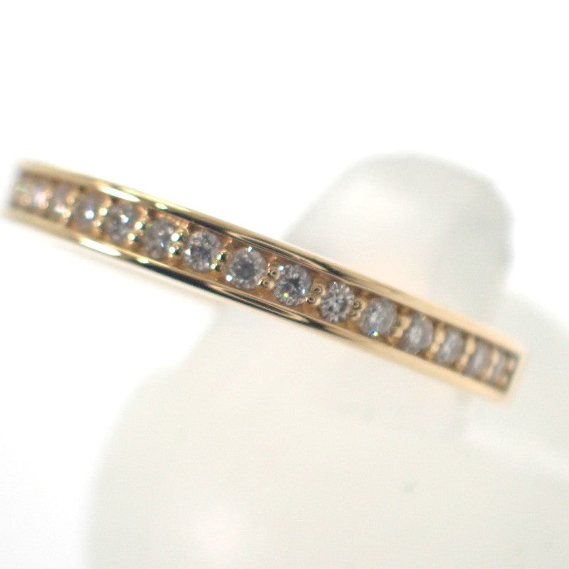 Vandome Half Eternity Ring, Size 7, K18 Yellow Gold, Gold Diamond, Ladies'