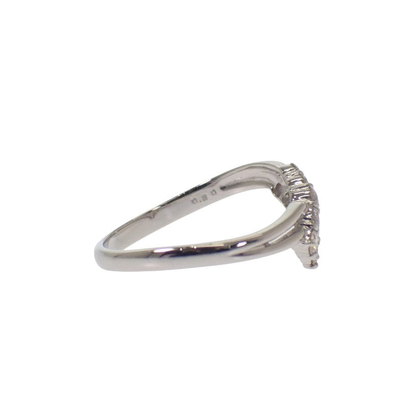Designer Jewelry 11 Ring Pt900 Platinum Diamond Ladies