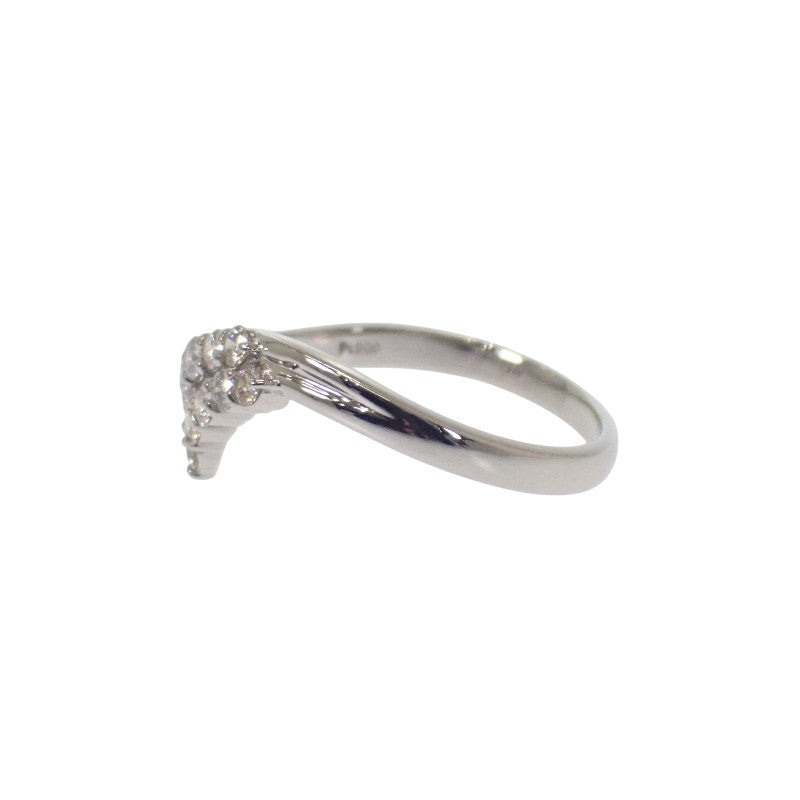 Designer Jewelry 11 Ring Pt900 Platinum Diamond Ladies