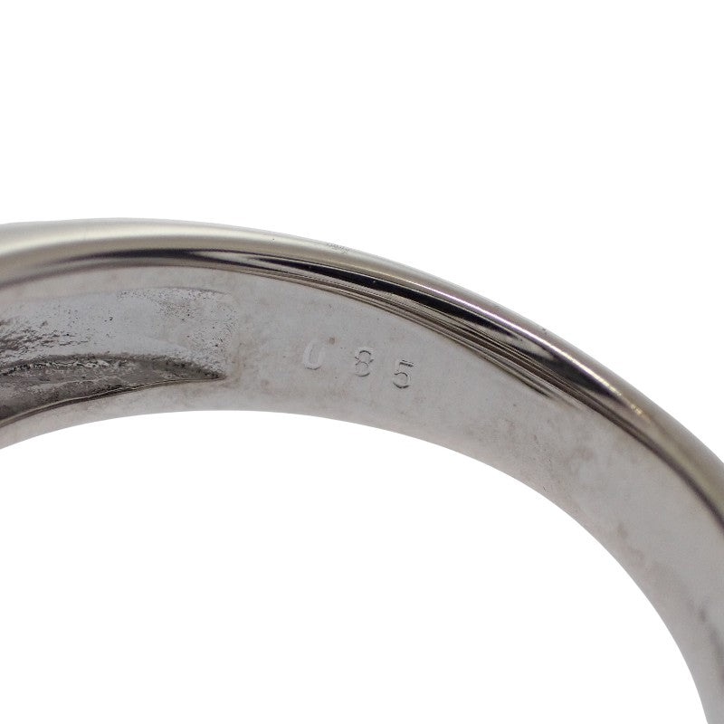 K18 デザインジュエリー 11号 リング K18ホワイトゴールド ダイヤモンド レディース【中古】【Aランク】