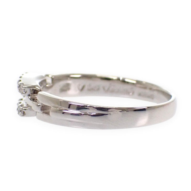 Design Jewelry La Verite Size 11 Ring K18 White Gold Diamond Ladies