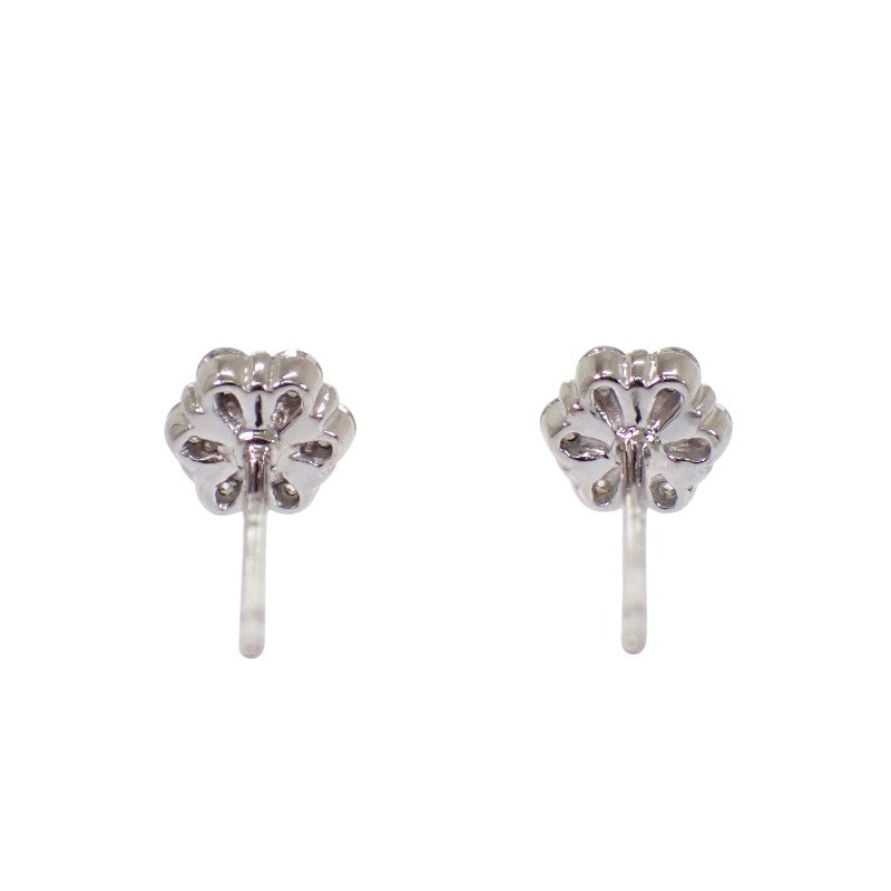 設計珠寶 釘式耳環 耳環 Pt900鉑金 鑽石 女士【中古品】【A級】