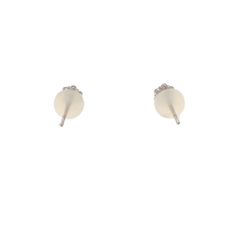 Design Jewelry Stud Earrings Pt900 Platinum Diamond Ladies