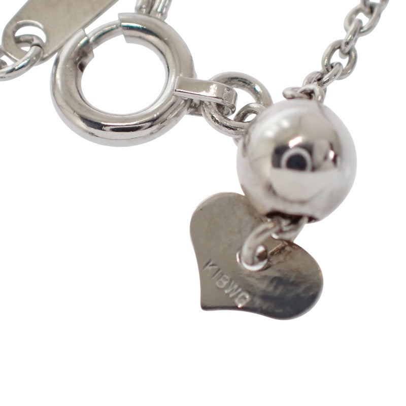 デザインジュエリー パピヨン ネックレス K18ホワイトゴールド ダイヤモンド レディース【中古】【Aランク】