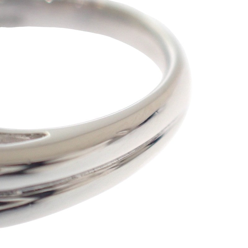 デザインジュエリー 11号 リング Pt900プラチナ ダイヤモンド パール ダイヤモンド レディース【中古】【Aランク】