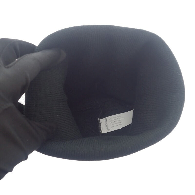 クロムハーツ CHROME HEARTS CHロゴ ビーニー CH Logo Beanie Watch Cap ニットキャップ アクリル ブラック 22cm メンズ【中古】【Aランク】