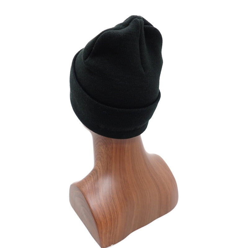 クロムハーツ CHROME HEARTS CHロゴ ビーニー CH Logo Beanie Watch Cap ニットキャップ アクリル ブラック 22cm メンズ【中古】【Aランク】