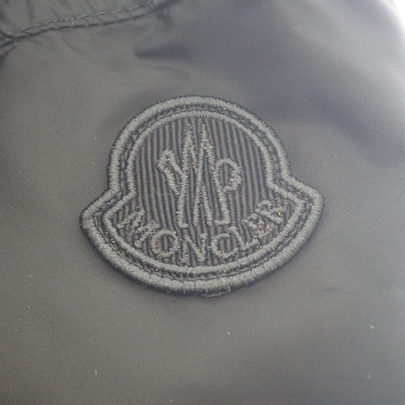 Moncler MONCLER CURTON 連帽魚尾外套 2 K10931A00172539ZD 尼龍外套 尼龍 黑色 女款【中古】【A級品】