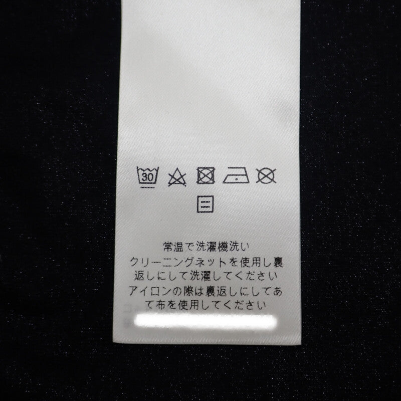路易威登 LOUIS VUITTON 壓花 LV T恤 S 1AGIJ3 短袖T恤 棉 黑色 男款 女款【二手】【AB級】