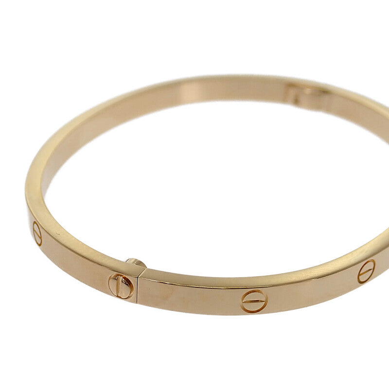 卡地亞 CARTIER Love手鐲 小型 SM 舊款 B6047516 手鍊 K18黃金 #16 女款【中古】【A級】