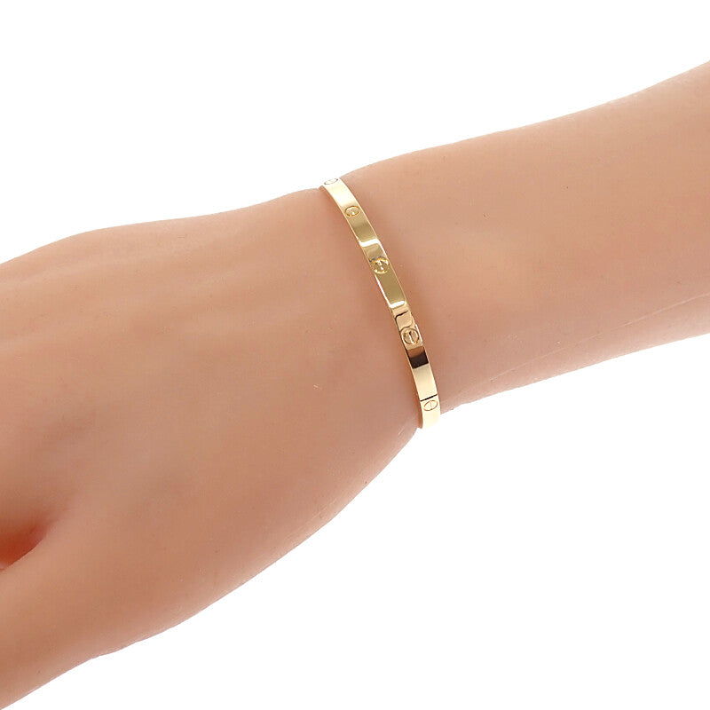 カルティエ CARTIER ラブブレス スモール SM B6047516 ブレスレット K18イエローゴールド #16 レディース【中古】【Aランク】