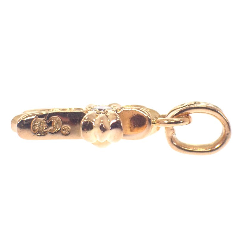 クロムハーツ CHROME HEARTS ベビーファットチャーム 2378-304-1410-9100 ペンダントトップ ダイヤモンド K22 ゴールド メンズ【中古】【Aランク】