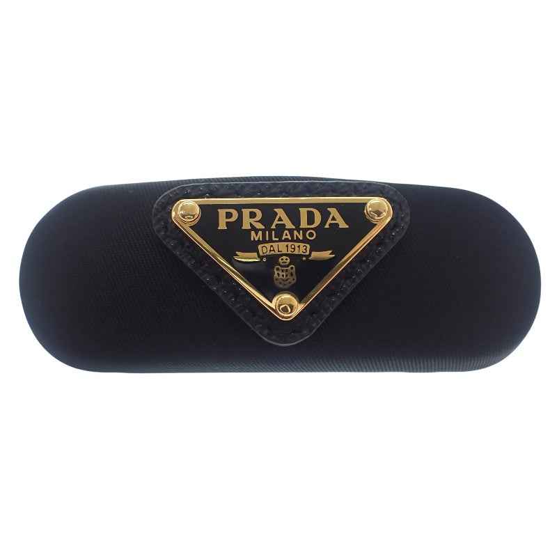 プラダ PRADA Re-Nylon ヘアクリップ 1IF129 ヘアアクセサリー テスート NERO ブラック レディース【中古】【Aランク】