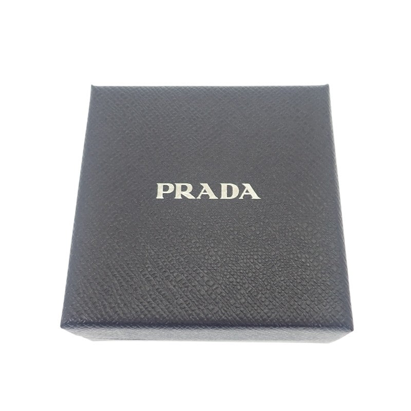 プラダ PRADA Re-Nylon ヘアクリップ 1IF129 ヘアアクセサリー テスート NERO ブラック レディース【中古】【Aランク】