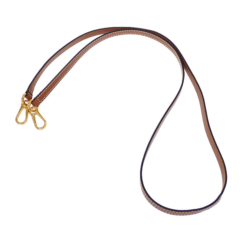 ロエベ LOEWE パズル ミニ A510P88X60 ショルダーバッグ カーフ ブラウン ゴールド金具 レディース【中古】【Aランク】