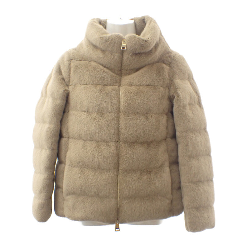 ヘルノ　ショートダウン　ダウンジャケット　エコファー　PI1166D 12354 楽天市場】HERNO ヘルノ ダウンジャケット PI1166D 12354 レディース