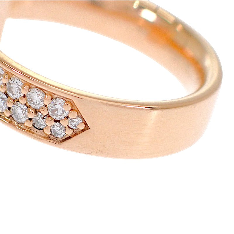 ティファニー TIFFANY&Co. T ワン 10号 68169798 リング K18ピンクゴールド ローズゴールド ダイヤモンド レディース【中古】【Aランク】
