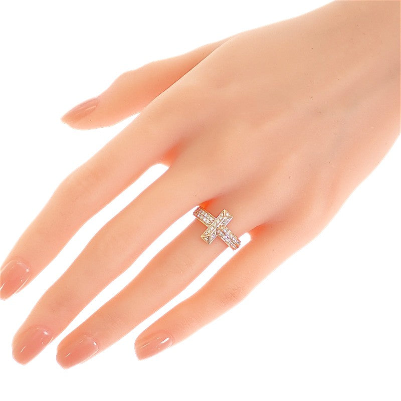 ティファニー TIFFANY&Co. T ワン 10号 68169798 リング K18ピンクゴールド ローズゴールド ダイヤモンド レディース【中古】【Aランク】