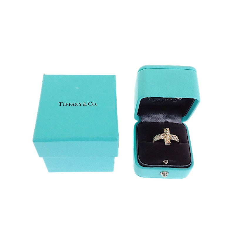 ティファニー TIFFANY&Co. T ワン 10号 68169798 リング K18ピンクゴールド ローズゴールド ダイヤモンド レディース【中古】【Aランク】