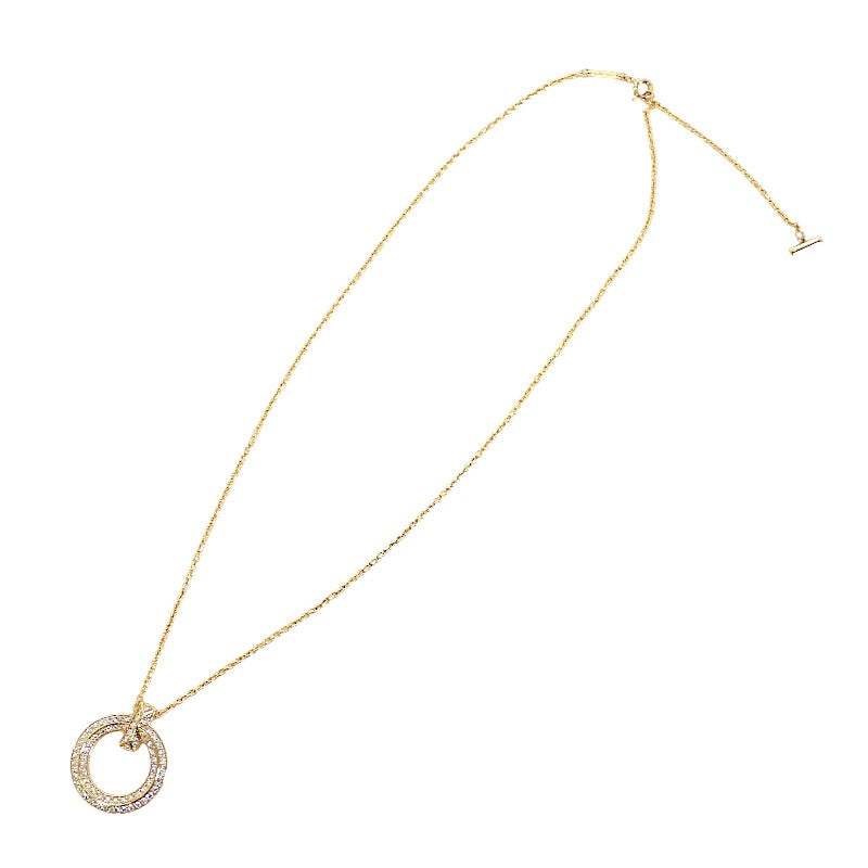 ティファニー TIFFANY&Co. Tワン サークル ペンダント 72154584 ネックレス K18イエローゴールド ダイヤモンド レディース メンズ【中古】【Aランク】