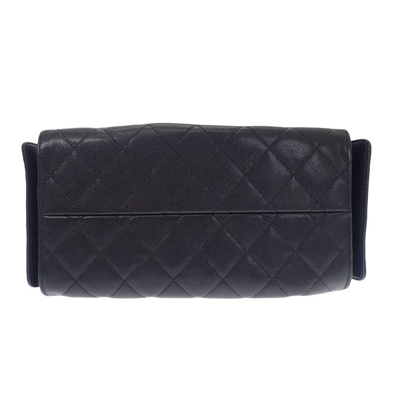 シャネル CHANEL CHANEL 25 スモール AS5293 B20304 94305 ハンドバッグ ショルダーバッグ マットキャビアスキン キャビアスキン ブラック ゴールド金具 レディース【中古】【ABランク】