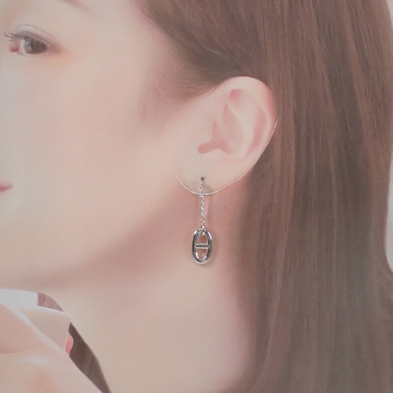 エルメス HERMES ファランドール MM H108618B 00 ピアス シルバー925 レディース【中古】【Aランク】