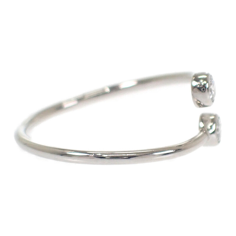 ティファニー TIFFANY&Co. フープダイヤ 2P 10号 60408688 リング Pt950プラチナ ダイヤモンド レディース【中古】【Aランク】