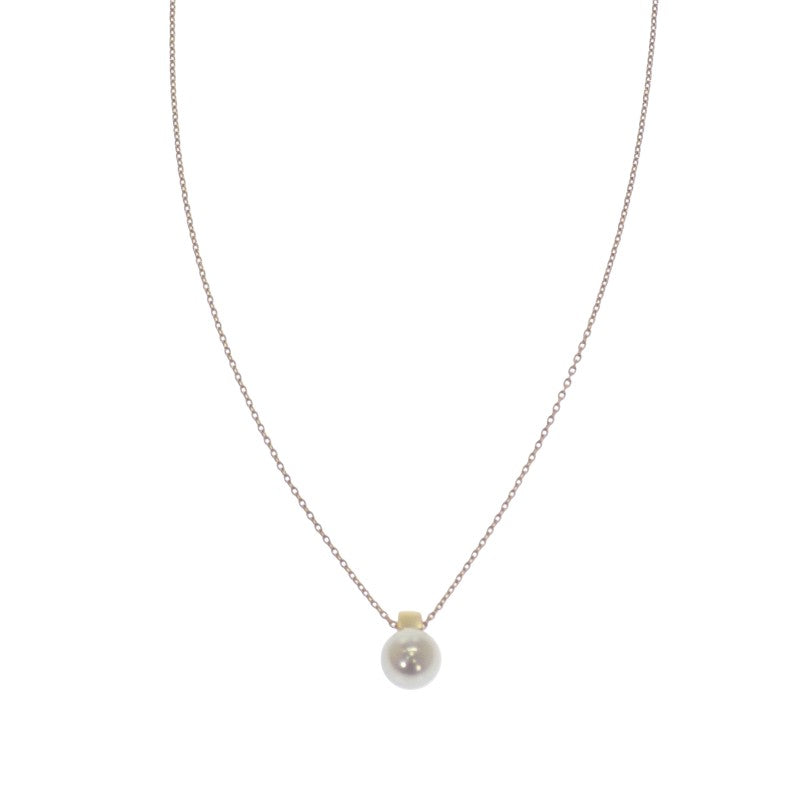 ミキモト MIKIMOTO パール ペンダント PP-20567K ネックレス K18イエローゴールド アコヤ真珠 ゴールド レディース【中古】【Aランク】