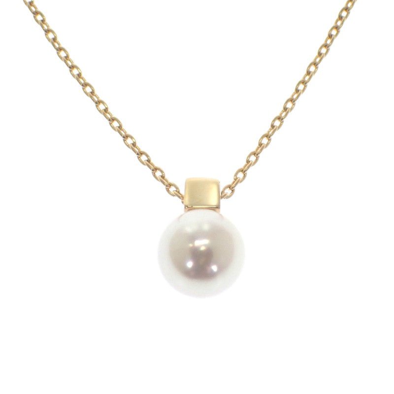 ミキモト MIKIMOTO パール ペンダント PP-20567K ネックレス K18イエローゴールド アコヤ真珠 ゴールド レディース【中古】【Aランク】