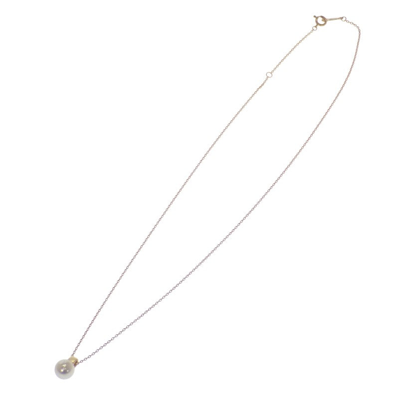 MIKIMOTO 御木本 珍珠項鍊 PP-20567K 18K黃金 養殖珍珠 金色 女士【中古品】【A級】