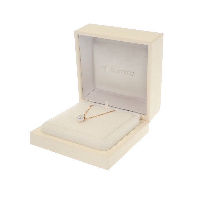 MIKIMOTO 御木本 珍珠項鍊 PP-20567K 18K黃金 養殖珍珠 金色 女士【中古品】【A級】