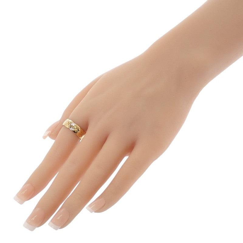 シャネル CHANEL ココクラッシュ ミディアム 13号 J10571 リング K18イエローゴールド #53 レディース【中古】【Aランク】