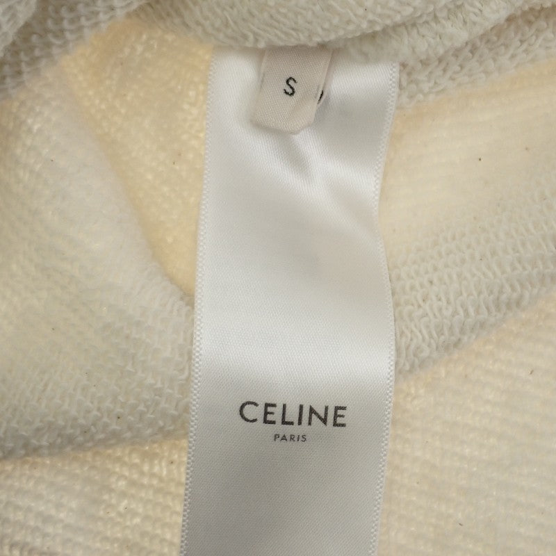 セリーヌ CELINE ロゴ S 2Y31F65N スウェット コットン グレー レディース【中古】【ABランク】