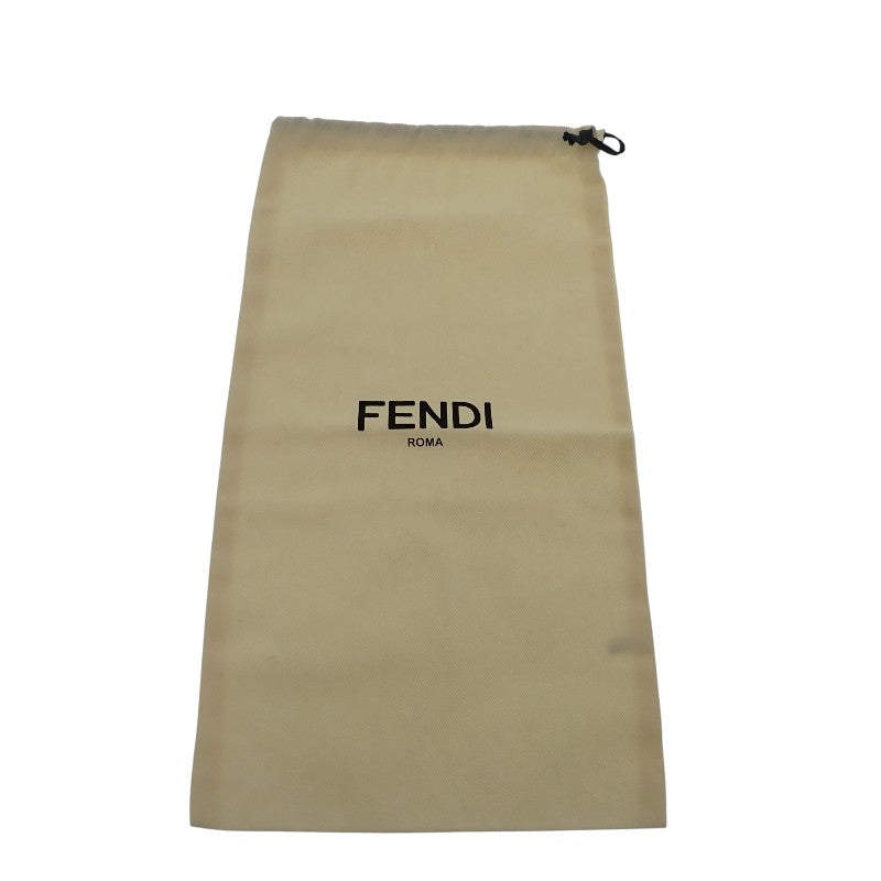 フェンディ FENDI ウール ビーニー FXQ994AJE6 ニットキャップ ウール ブラック メンズ レディース【中古】【Aランク】
